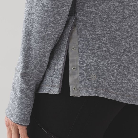 Lululemon Rulu Hill & Valley Turtleneck Heathered Slate - Picture 4 of 10